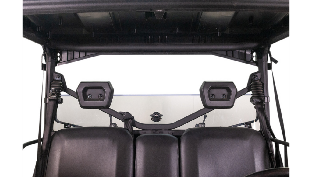 Folding Windshield - Rear - Polaris 0521-1902