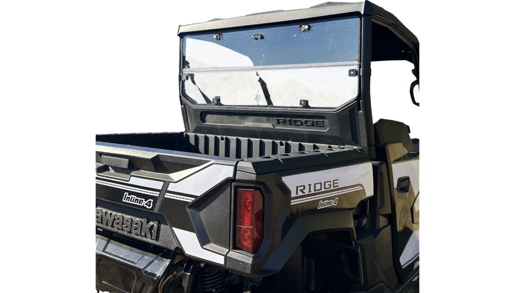Folding Window - Rear - Kawasaki - Ridge 0521-2186