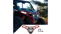 Front Bumper/Skid Plate with White Lights - Red - RZR XP 1000 0530-1701
