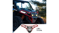 Front Bumper/Skid Plate with Amber Lights - Red - RZR XP 1000 0530-1702