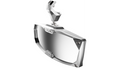 Mirror - Halo R - Rear View - Rectangle - Silver - Polaris Pro-Fit Ranger 0640-1404