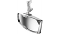 Mirror - Halo R - Rear View - Rectangle - Silver - Can Am Defender 0640-1406