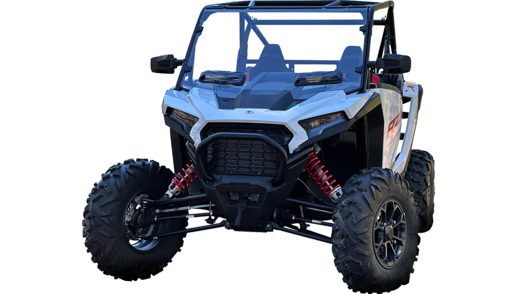 Mirrors - Pursuit - Side View - Rectangle - Black - 1.75"/2" ROPS 0640-1780
