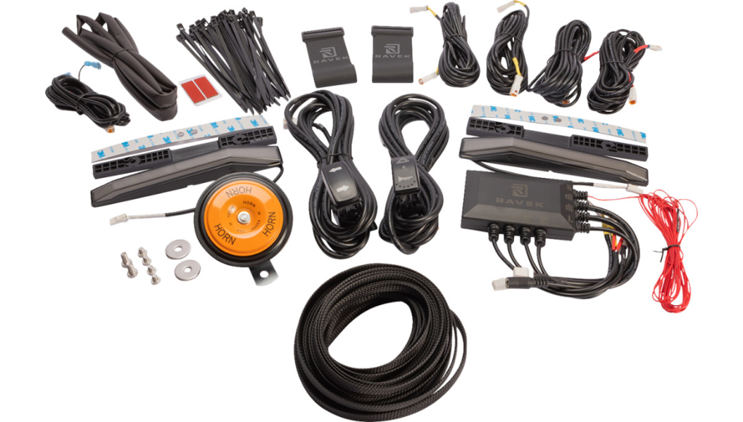 Turn Signal Kit - Amber - White Running Lights - General 2020-2222