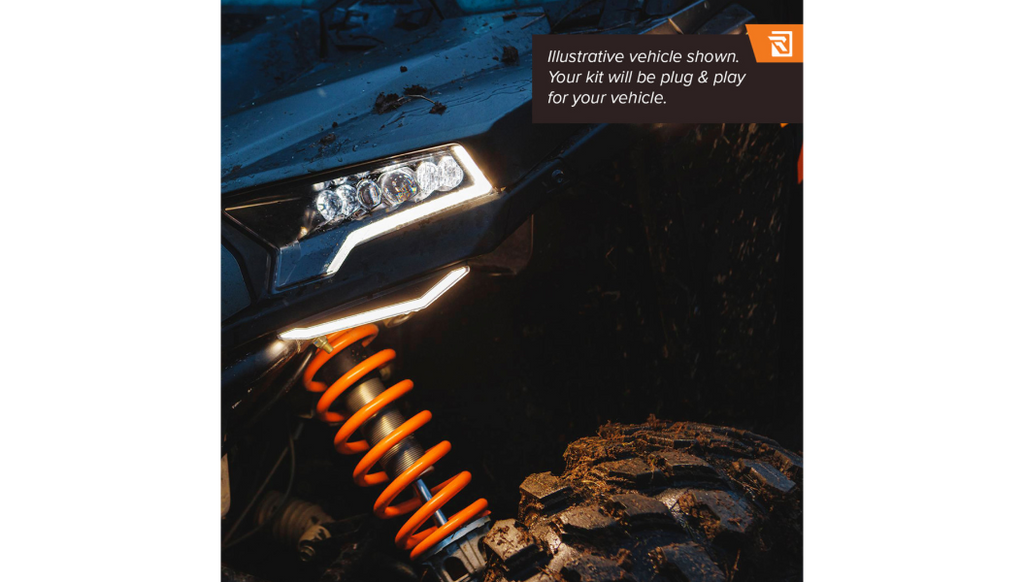 Apex Lights™ - Running - White - RZR Pro R 2020-2246