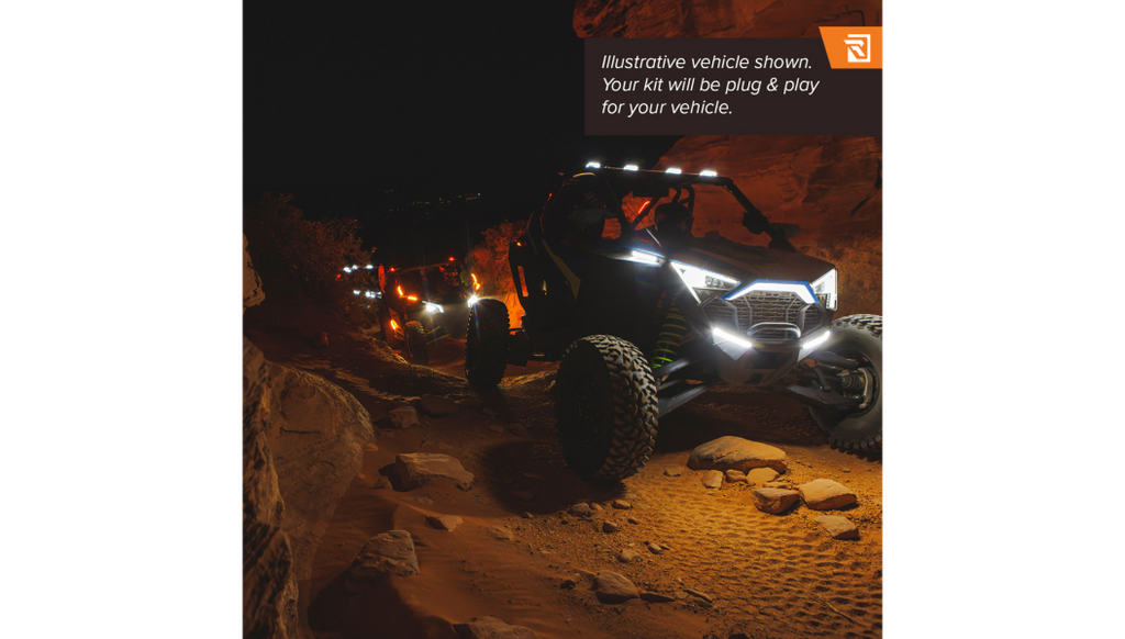 Apex Lights™ - Running - White - RZR Pro R 2020-2246