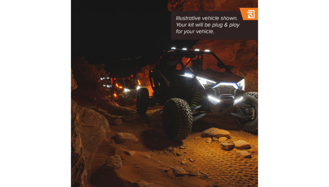 Apex Lights™ - Running - White - RZR Pro R 2020-2246