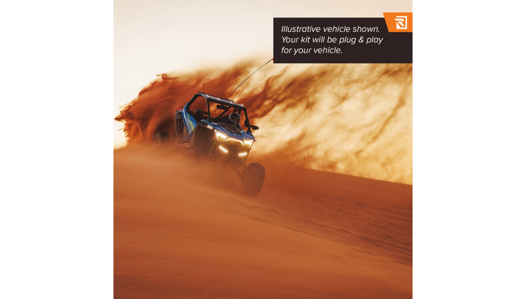 Apex Lights™ - Running - White - RZR Pro R 2020-2246