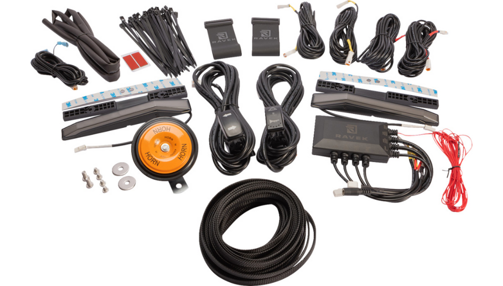 Turn Signal Kit - Amber - White Running Lights - RZR 2020-2250