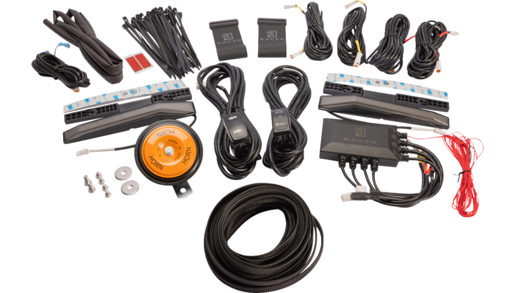 Turn Signal Kit - Amber - White Running Lights - RZR 2020-2250
