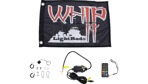 3' Light Rod Whip - Chase - Black 2040-2935