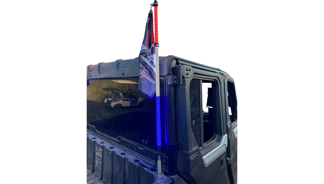 3' Light Rod - Whip - Red/White/Blue 2040-3039