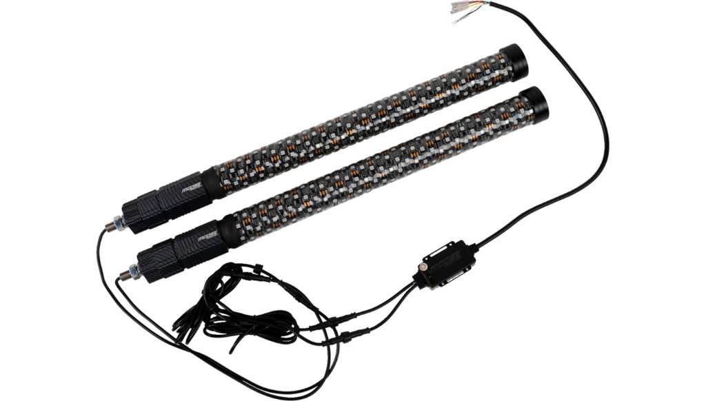 Quick Release Whip - 2' - Pair 2040-3165