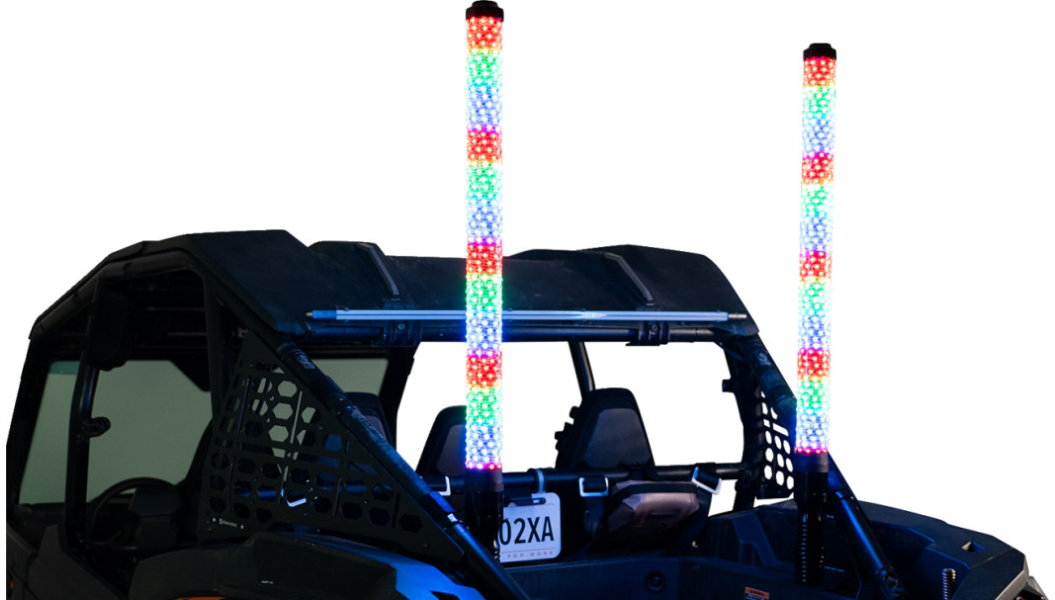 Whip Light - Super Chunk - 3' - Pair 2040-3417