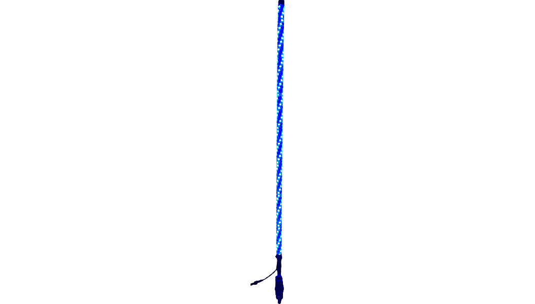 SOL 5' Whip Light Rod - Bluetooth® - RGB 2040-3468