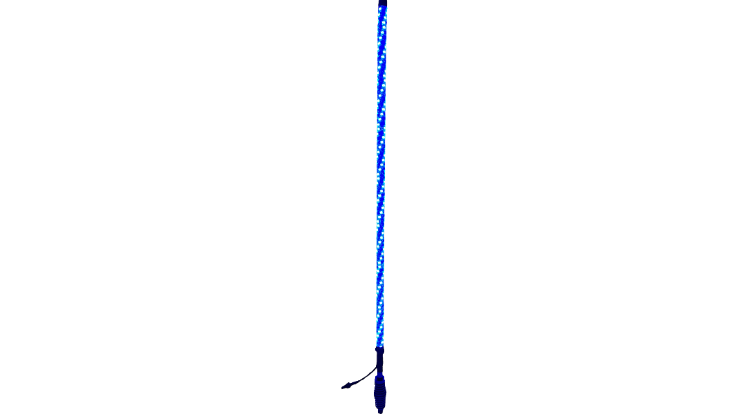 SOL Deluxe 3' Whip Light Rod - Chasing - Bluetooth® - RGB 2040-3471