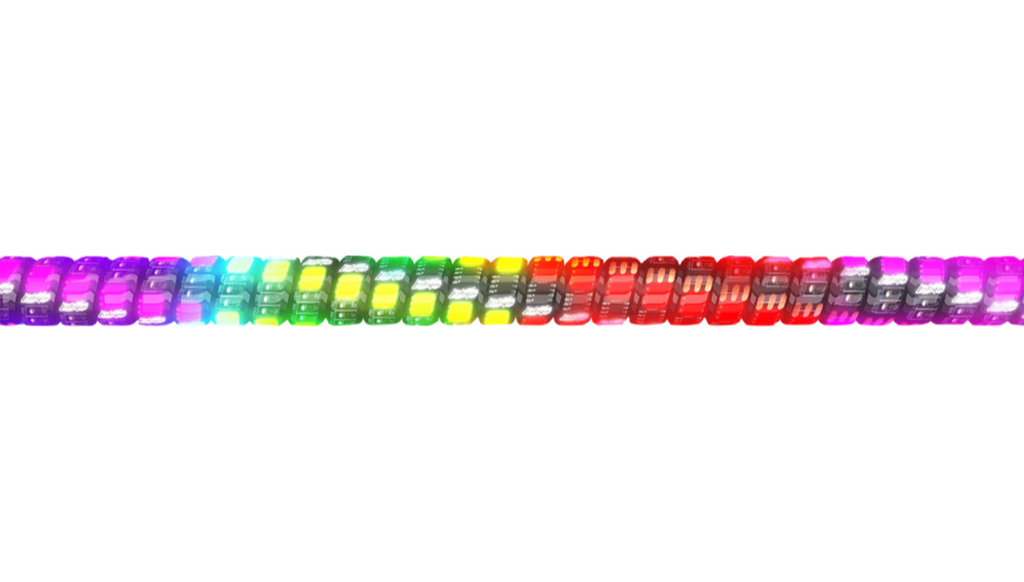 SOL Deluxe 3' Whip Light Rod - Chasing - Bluetooth® - RGB 2040-3471