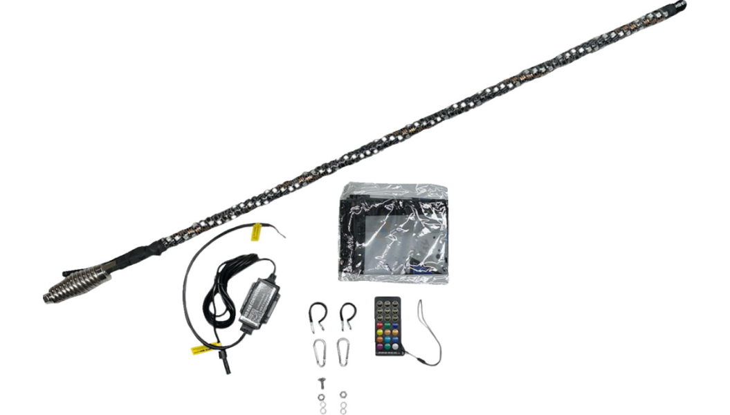 SOL Deluxe 3' Whip Light Rod - Chasing - Bluetooth® - RGB 2040-3471