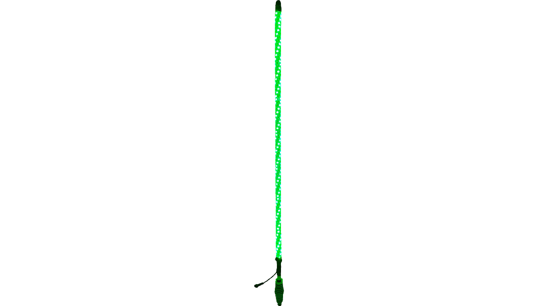 SOL Deluxe 5' Whip Light Rod - Chasing - Bluetooth® - RGB 2040-3473