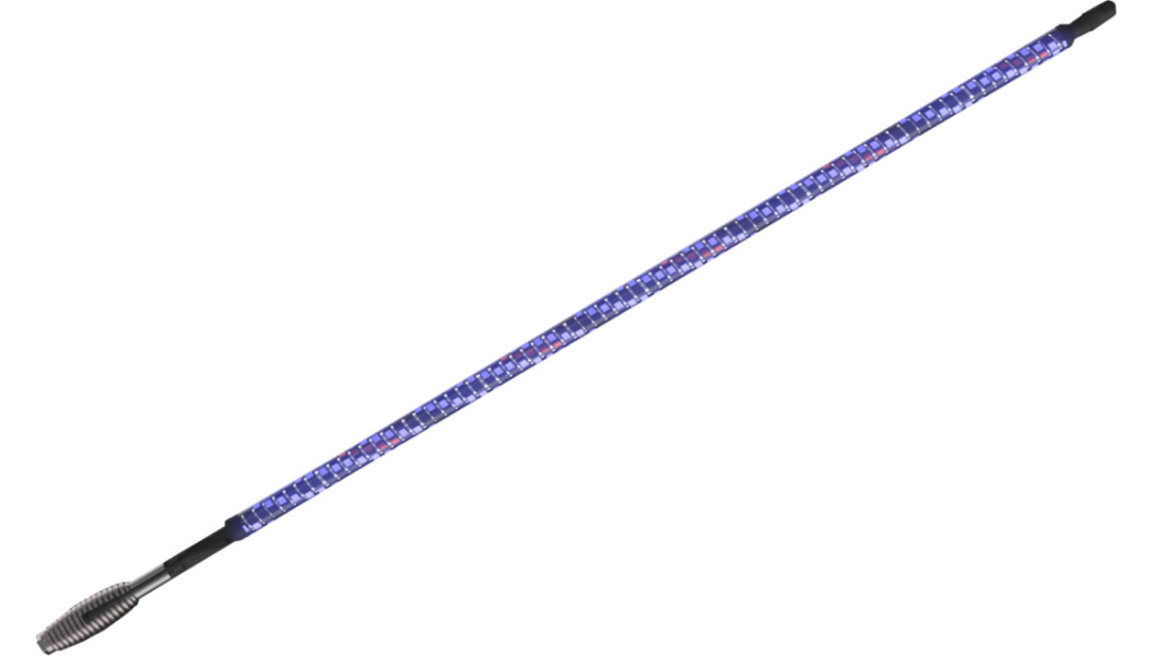 SOL Deluxe 5' Whip Light Rod - Chasing - Bluetooth® - RGB 2040-3473