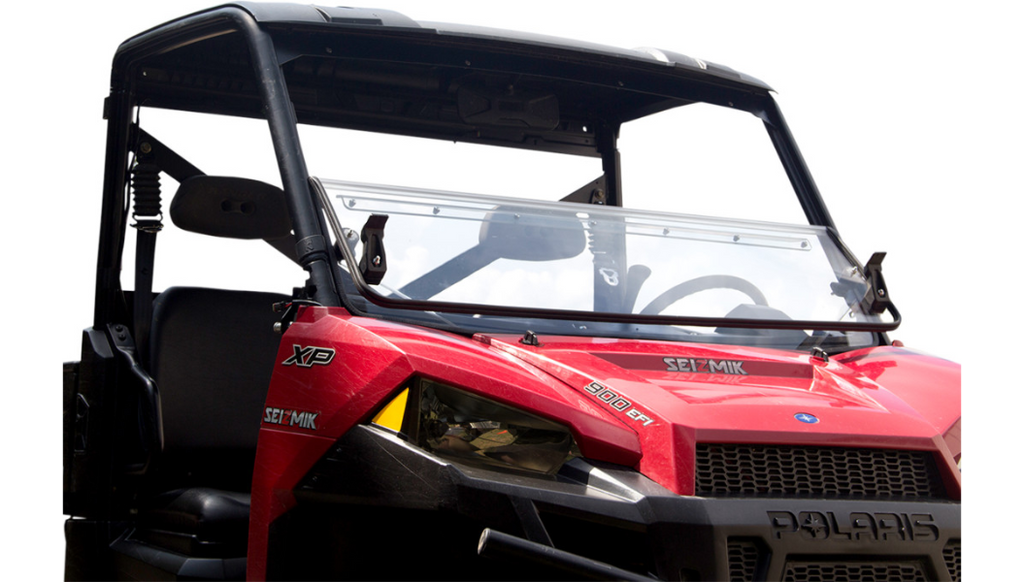 Folding Windshield - Polycarbonate - Ranger 2317-0345