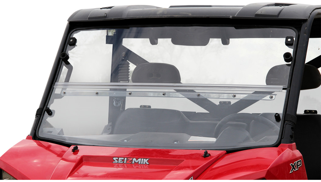 Folding Windshield - Hard Coated Polycarbonate - Ranger 2317-0347