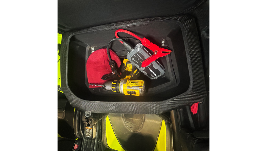 Glove Box Upgrade - Black - Can-Am X3 3540-0097