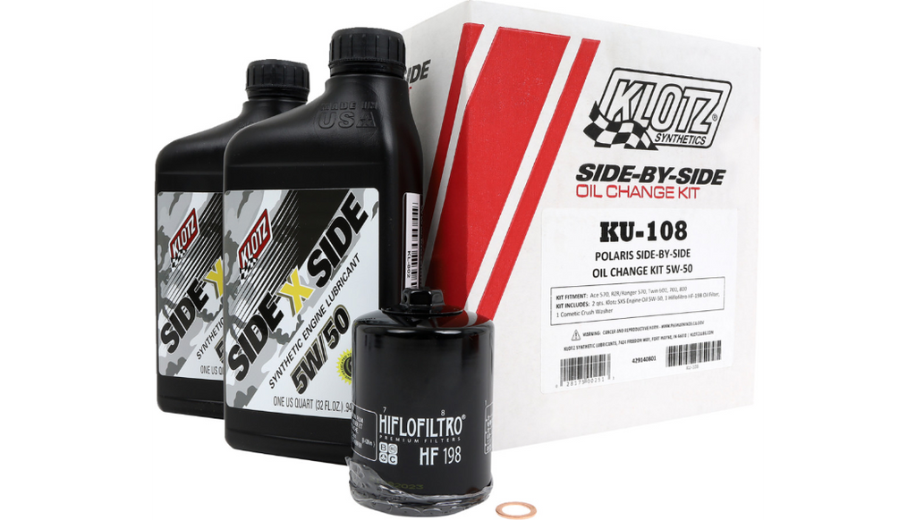 Oil Change Kit - Polaris - 5W/50 3601-0921
