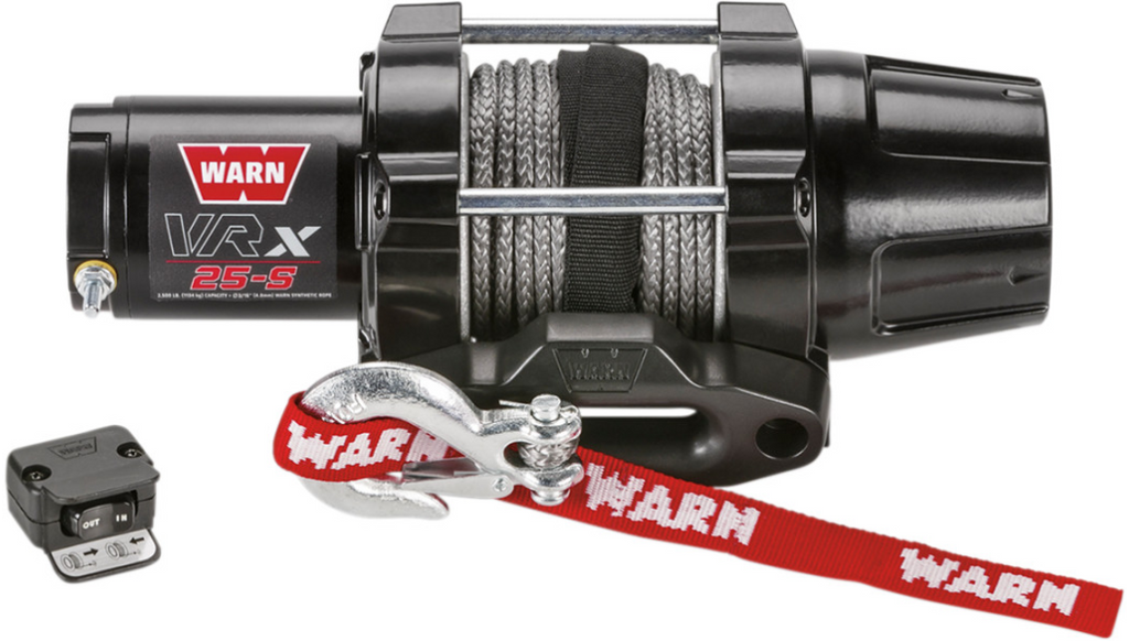VRX 25-S Winch - Handlebar Rocker Switch - Synthetic Rope - 50' 4505-0705
