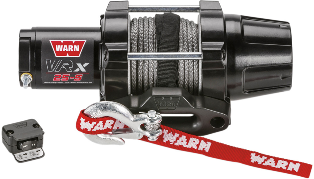 VRX 25-S Winch - Handlebar Rocker Switch - Synthetic Rope - 50' 4505-0705