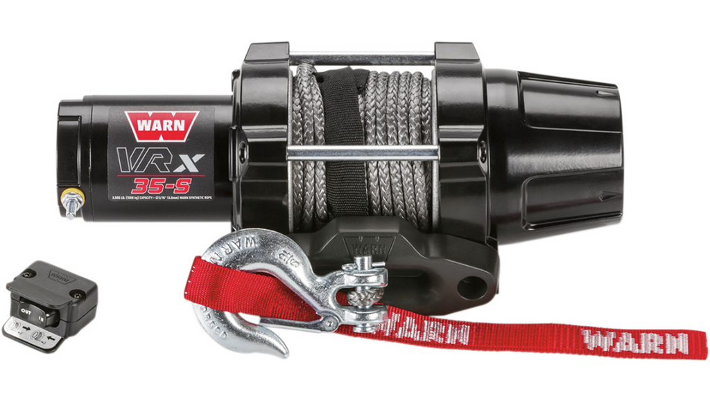VRX 35-S Winch - Handlebar Rocker Switch - Synthetic Rope - 50' 4505-0707