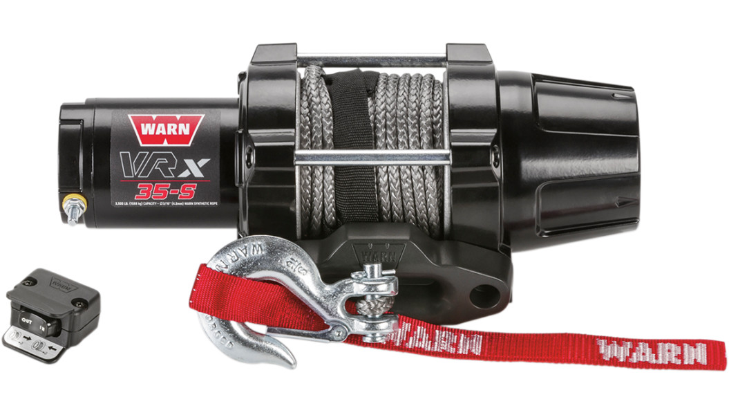 VRX 35-S Winch - Handlebar Rocker Switch - Synthetic Rope - 50' 4505-0707