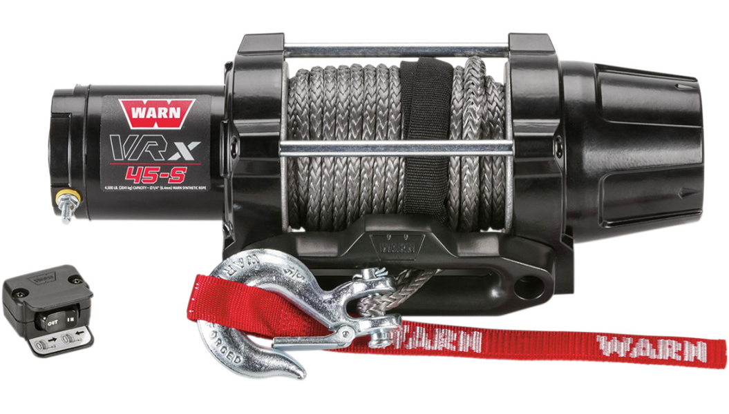 VRX 45-S Winch - Dash-mounted Rocker Switch - Synthetic Rope - 50' 4505-0709