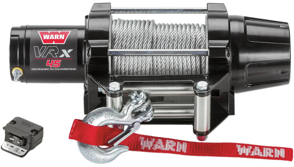 VRX 45 Winch - Dash-mounted Rocker Switch - Wire Rope - 50' 4505-0710