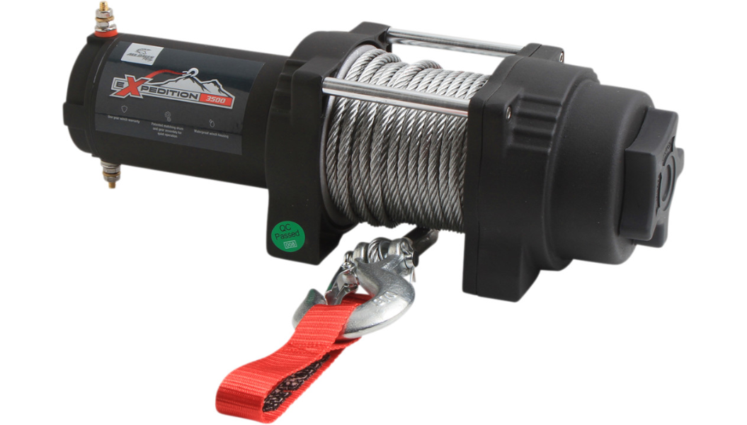 Winch - 3500 LB - Wire - 4 Bolt 4505-0820