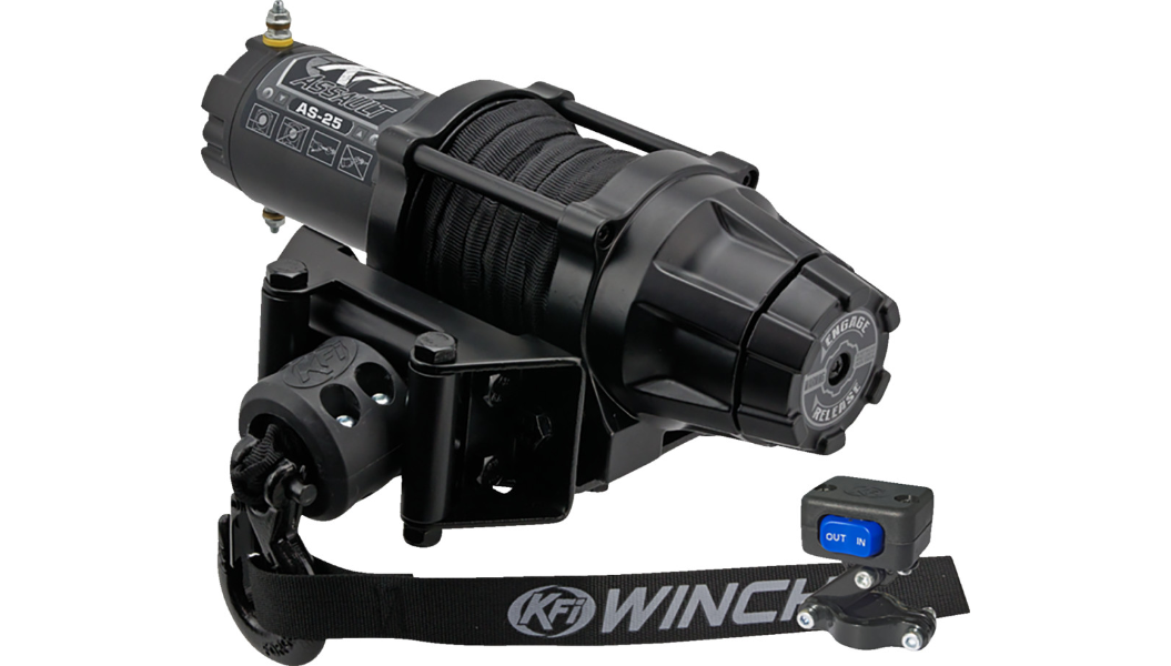AS-25 Assault Winch - 2500 lb - Synthetic Cable - 50' 4505-0931