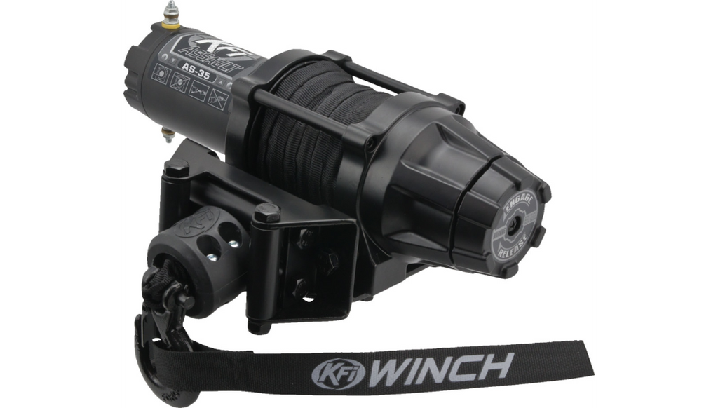AS-35 Assault Winch - 3500 lb - Synthetic Cable 4505-0932