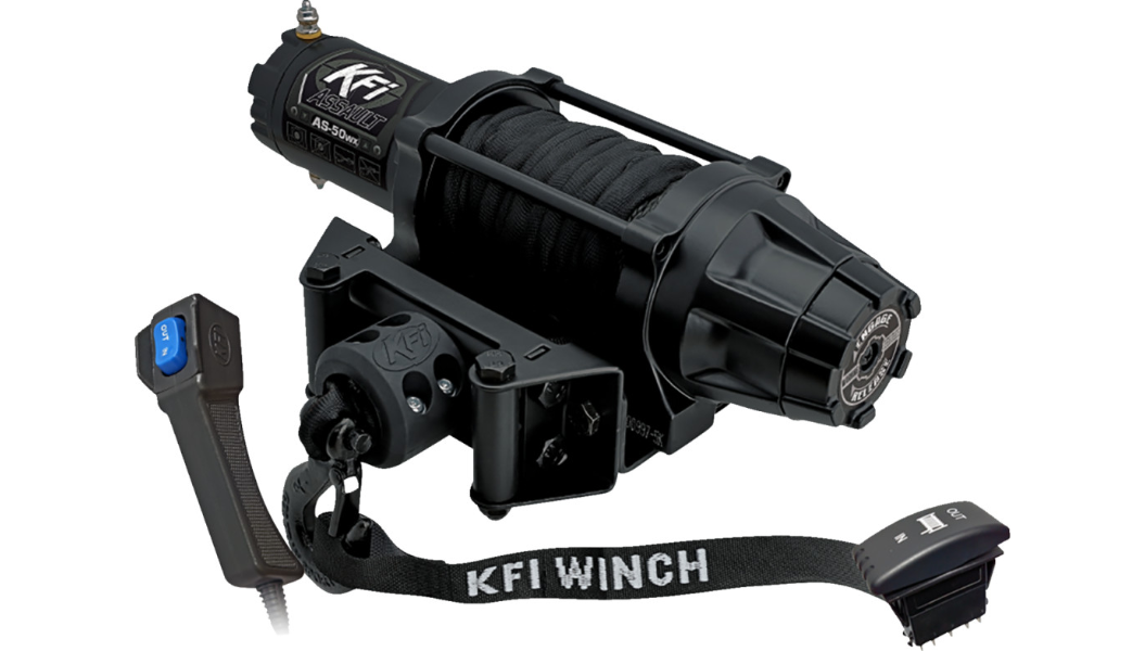 AS-50WX Assault Winch - 5000 lb - Synthetic Cable - Wide - 50' 4505-0934