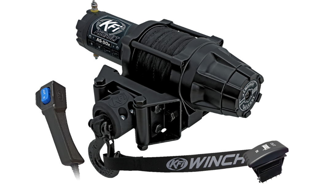 AS-50X Assault Winch - 5000 lb - Synthetic Cable - 38' 4505-0935