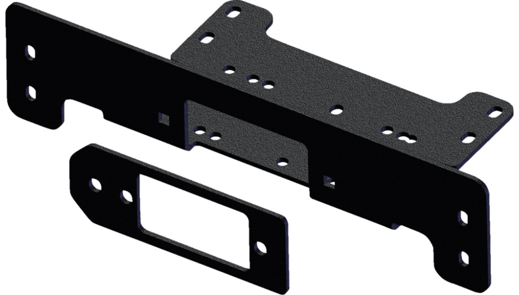 Winch Mount - Kawasaki Mule 4505-0990
