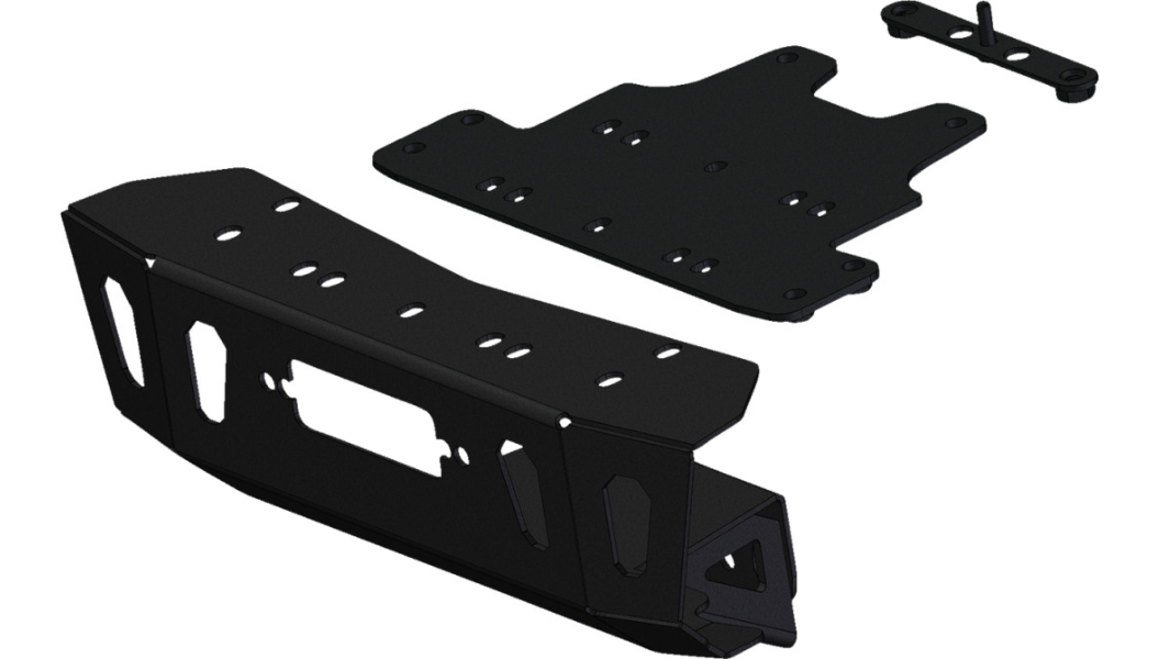 Winch Mount - Polaris RZR 4505-1003