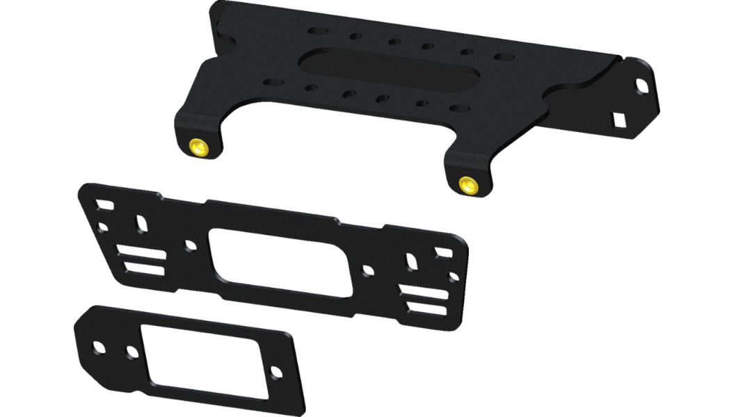 Winch Mount - Polaris/Gravely 4505-1082