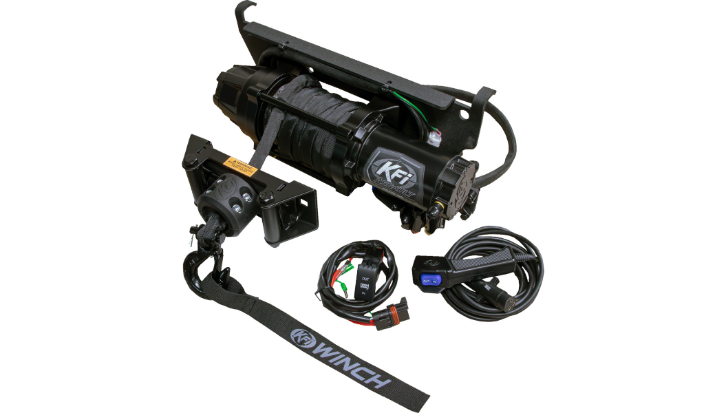 Plug-N-Play Synthetic Winch - 5000 lb - Polaris Ranger 4505-1189